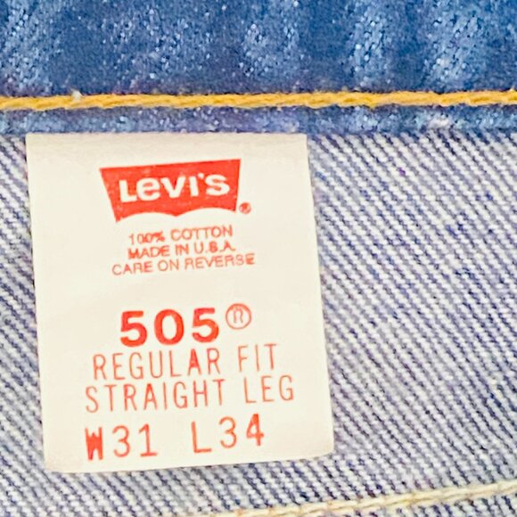 Vintage Levi’s 505 Cutoff Shorts — Americana Reimagined (W31 x L34) - Picture 7 of 13